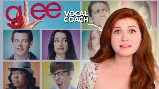 Vocal coach reacts to GLEE