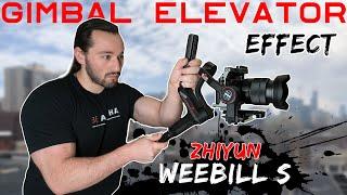 SEAMLESS GIMBAL TRANSITION - ELEVATOR EFFECT - How To Film and Edit Tutorial - Zhiyun Weebill S