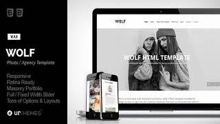 Wolf - Responsive Creative HTML5 Template | Themeforest Website Templates and Themes