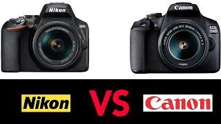 Best DSLR Camera for Beginners - Nikon D3500 VS Canon EOS Rebel T7