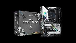 ✅ASRock X570 Steel Legend AMD RGB Motherboard Review