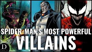 Top 10 Most Powerful Spider-Man Villains | TOP 10