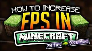 How to get MORE FPS in Minecraft [FPS BOOST✅]