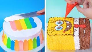 Homemade Easy Cake Design Ideas | Top 10 Birthday Cake Decorating Ideas | Perfect Cake Compilation