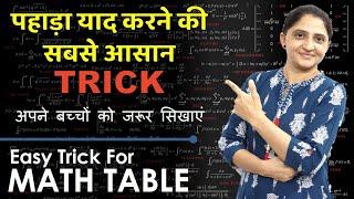 Math Table Tricks in Hindi I Math Table Learning Trick l Maths Table Tricks l Ankita Madam