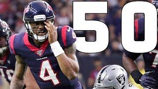 Top 50 Throws of the 2019 NFL Season