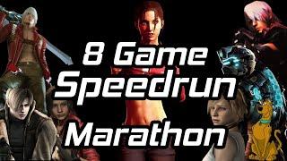 Speedrunning 8 games in under 10 hours!