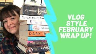 VLOG STYLE FEBRUARY WRAP UP (15 BOOKS)! - What Victoria Read - Booktube