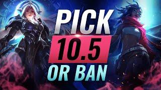 OP Pick or Ban: BEST BUILDS For EVERY Role - League of Legends Patch 10.5