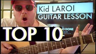 TOP 10 KID LAROI GUITAR LESSONS @The Kid LAROI.