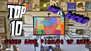 TOP 10 VIDEO GAME PICKUPS OF 2019