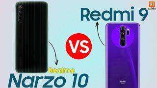 Realme NARZO 10 vs Xiaomi Redmi 9: Comparison overview