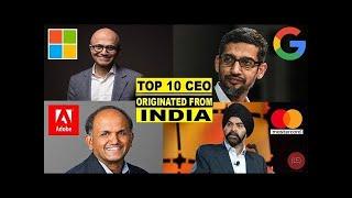 Top 10 Indian CEOs Globally Empowering the Companies