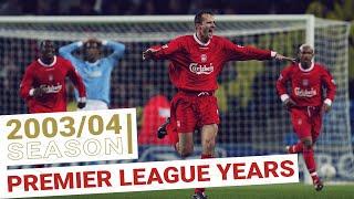 Every Premier League Goal 2003/04 Season | Michael Owen book ends another top-scoring season