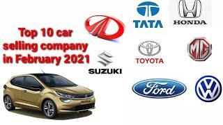 Top 10 | car selling company | in February 