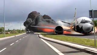 #dangerous# Top 10 Airplane Crash and Emergency Landings