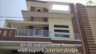 200 sq.yds brand new 5 bhk triple story independent house with superb interior design