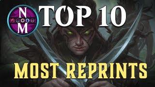 MTG Top 10: MOST Reprinted Cards