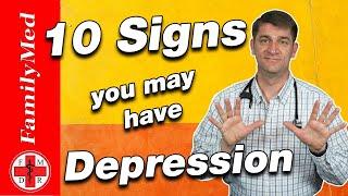 Are you Depressed? | Top 10 Signs to Watch For!