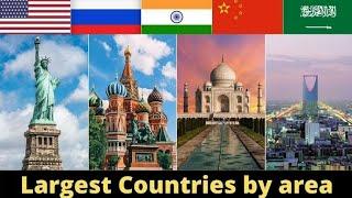 #Top 10 largest country by area