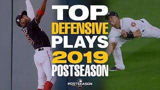 Top 20 Defensive Plays of the 2019 Postseason! | MLB Highlights