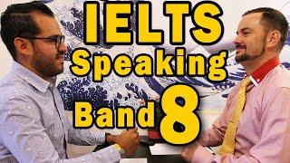 IELTS Speaking Part 1 – Band 8 Example with Subtitles