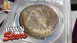 Pawn Stars: SUPER RARE SCARFACE SILVER DOLLAR COIN (Season 17) | History