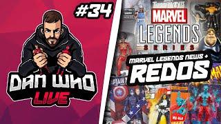 Marvel Legends News & Redos + Big Announcement! - Dan Who Live #34