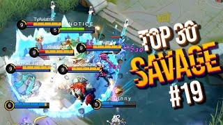 TOP 30 BEST SAVAGES MOMENTS (MOBILE LEGENDS) #19 ✅