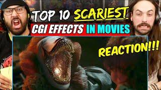 TOP 10 SCARIEST CGI EFFECTS IN MOVIES - REACTION!!!