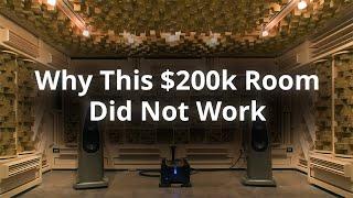 Why This $200k Room Did Not Work - www.AcousticFields.com