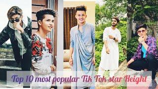 Top 10 most popular Tik Tok star Height 2020 krish gawali Riyaz aly faisu deepakjoshi tiktoklifehero