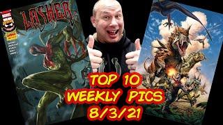 Wed AUGUST 3RD TOP 10 COMIC BOOK PICKS FOR NEW WEEKLY COMICS 8/3/2021  Speculation & Review!!