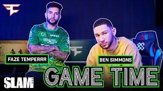 Ben Simmons Shows Off His INSANE House and Plays Call of Duty with FaZe Temperrr 