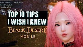 TOP 10 THINGS YOU NEED TO KNOW BLACK DESERT MOBILE! WHAT CLASS IS BEST? SEVEN MILLION FREE SILVER!