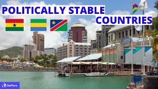 Top 10 Most politically Stable countries in Africa