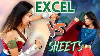 Excel BEATS Google Sheets with THESE 10 Features!