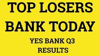 Top Losers Bank| Investing | Stock market | Sensex Today | Nifty Today | Yes Bank Share Price| lts