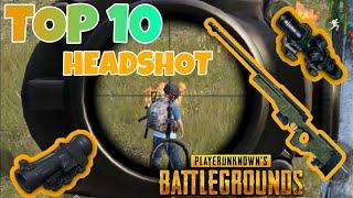 Top 10  headshot in pubg mobile ll dynamo and big player head shot in 2020 pubg