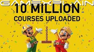 Super Mario Maker 2 Exceeds 10 Million Courses! + Upload Cap Raised to 100