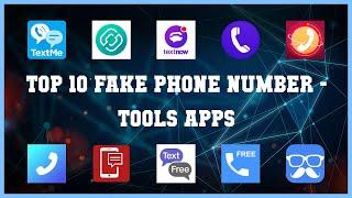 Top 10 Fake Phone Number Android Apps