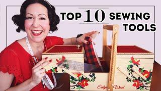 TOP 10 SEWING TOOLS AND EQUIPMENT IN MY SEWING KIT I WOULDN'T WANT SEW WITHOUT!
