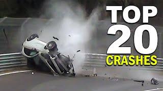 TOP 20 CRASHES NÜRBURGRING - Nordschleife Crash & Fail Compilation Top 20