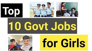 Top 10 Jobs only for Girls|women.