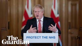 Coronavirus: Boris Johnson and housing secretary daily briefing on outbreak in UK – watch live