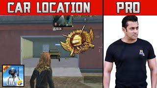 TOP 10 LOCATION TO FIND CAR IN PUBG MOBILE LITE | VARENGA MAP | GARAGE LOCATION || LoRD