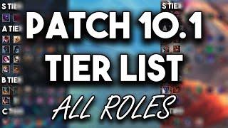 The Complete Patch 10.1 Tier List For All Roles ~ Best Champs To Climb In Ranked Season 10