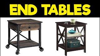 TOP 10: Best End Tables of 2021