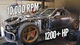 THE HIGHEST HP STREET ROTARY.  INSANE DYNO RESULTS