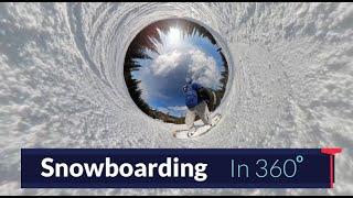 360 Snowboarding, Top to Bottom, at Copper Mountain.  A Kandao QooCam experience!